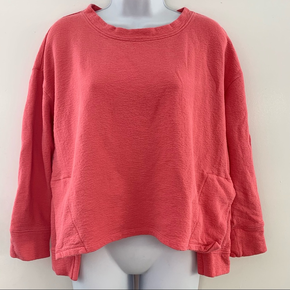 Caslon Boxy Pull Over Sweatshirt